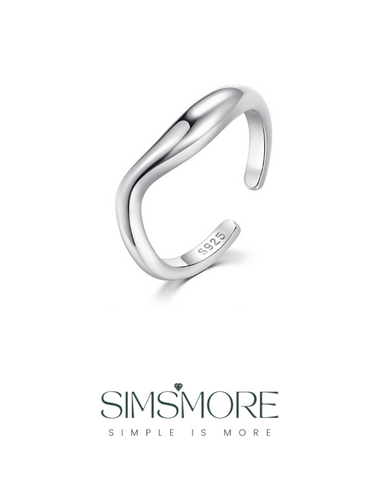 Sterling Silver Dainty Ring J0069