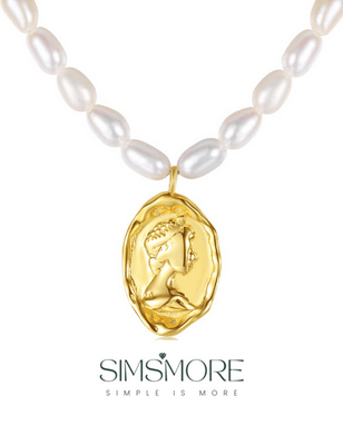 Freshwater Pearl Chain Necklace D0217