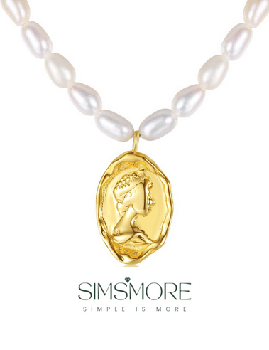 Freshwater Pearl Chain Necklace D0217