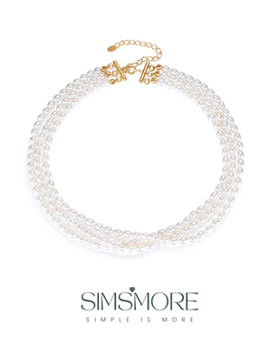 Freshwater Pearl Necklace D0212