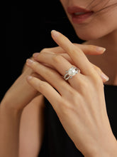 Load image into Gallery viewer, J0056Shell Pearl Adjustable Open Ring J0056