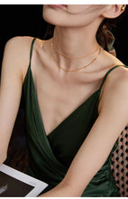 Load image into Gallery viewer, Layered Curb Link Chain Necklace D0205