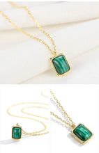 Load image into Gallery viewer, Malachite Classic Necklace D0175