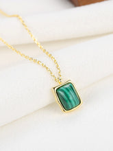 Load image into Gallery viewer, Malachite Classic Necklace D0175