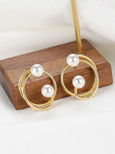Load image into Gallery viewer, Minimalist French Vintage Earrings E0490