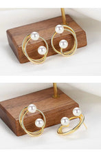 Load image into Gallery viewer, Minimalist French Vintage Earrings E0490