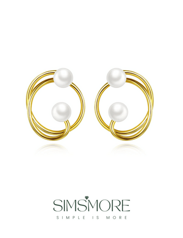 Minimalist French Vintage Earrings E0490