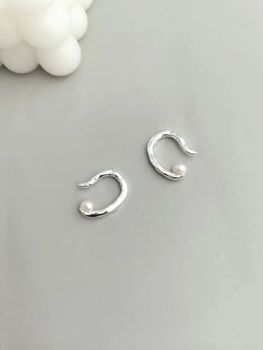 Natural Pearls Ear Cuff （Single）B011