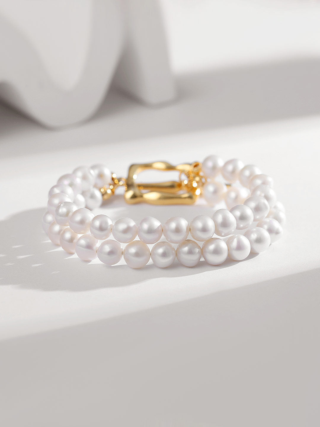 Pearl Double Bracelet SL0060 – simsmore