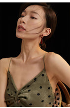 Load image into Gallery viewer, Red Oil-drop Glaze Earrings E0695