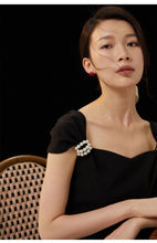 Load image into Gallery viewer, Red Oil-drop Glaze Earrings E0799