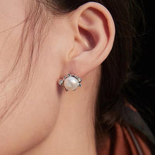 Load image into Gallery viewer, Simple Baroque Pearl Stud Earrings E0645