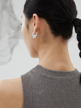 Load image into Gallery viewer, Simple Sterling Silver Earrings E0753-1