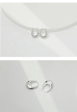 Load image into Gallery viewer, Simple Sterling Silver Earrings E0753-1
