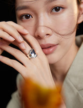 Load image into Gallery viewer, Sterling Silver Concave Rings J0068