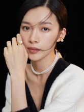Load image into Gallery viewer, Sterling Silver Pearl Ear Cuffs（Single）E0728