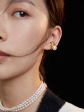 Load image into Gallery viewer, Sterling Silver Pearl Ear Cuffs（Single）E0728