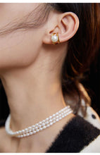 Load image into Gallery viewer, Sterling Silver Pearl Ear Cuffs（Single）E0728