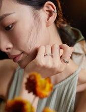 Load image into Gallery viewer, Sterling Silver Dainty Ring J0069