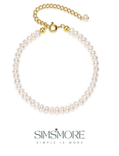 Load image into Gallery viewer, Vintage Pearl Bracelet  SL0057